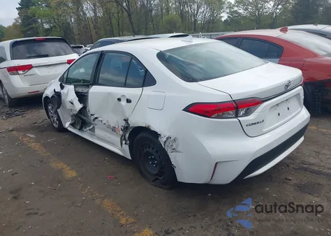 2021 Toyota Corolla Le из США, поврежденный, VIN 5YFEPMAE0MP233861